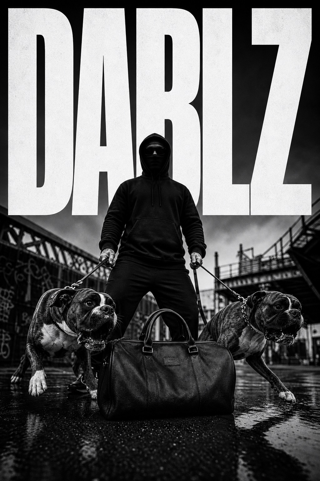 DABLZ Berlin campaign with bag and two dogs